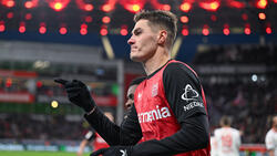 Patrik Schick erzielte drei Treffer für Bayer Leverkusen