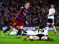 Lionel Messi knackte gegen Valencia die Schallmauer von 500 Pflichtspieltoren