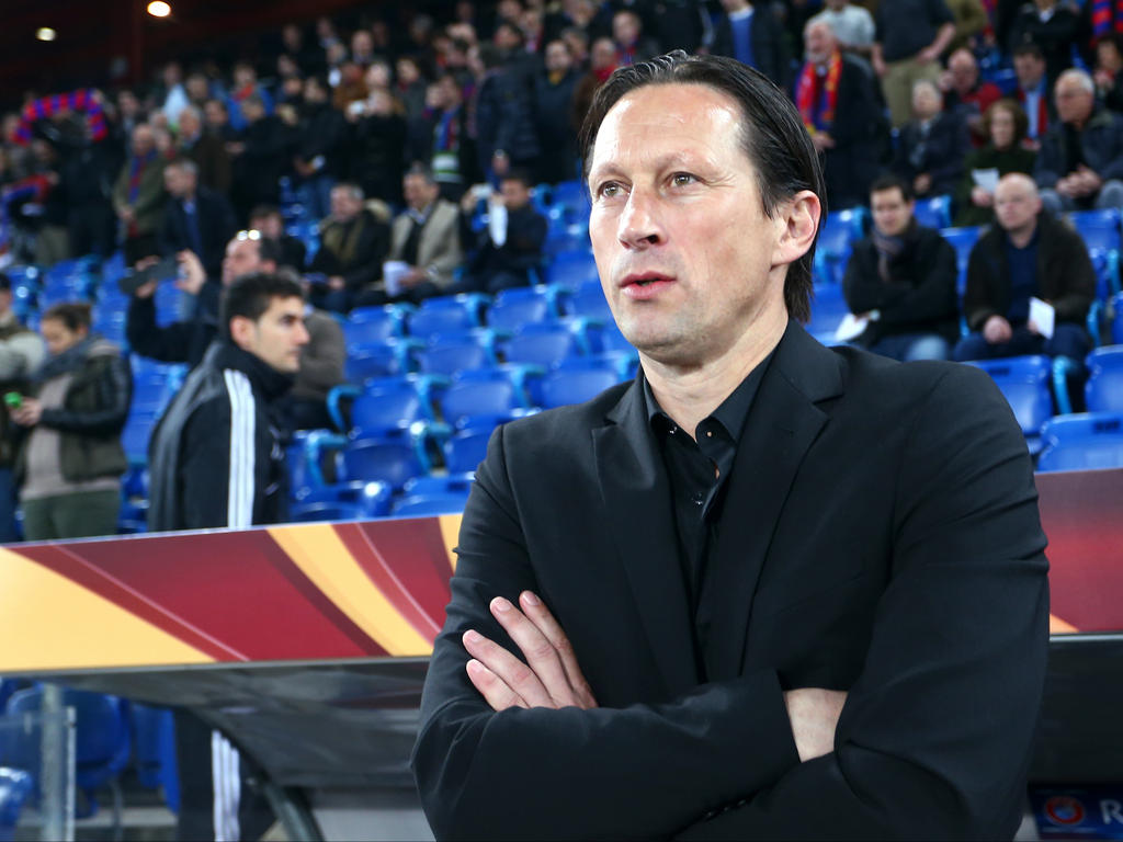 Roger Schmidt ist für das Rückspiel gegen Basel zuversichtlich Roger Schmidt ist für das Rückspiel gegen Basel zuversichtlich