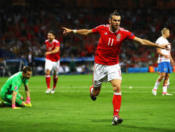 Gareth Bales traf zum dritten Mal für seine Waliser