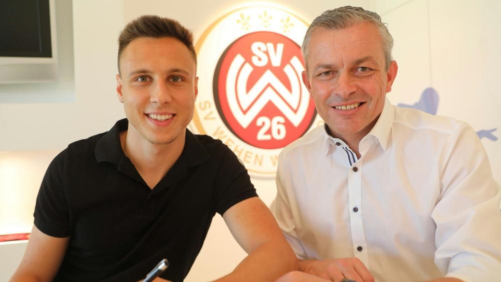 Dominik Franke (l.) wechselt zu Wehen Wiesbaden Dominik Franke (l.) wechselt zu Wehen Wiesbaden