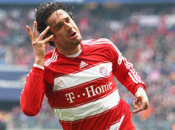 Luca Toni en su época en el Bayern. (Foto: Getty)