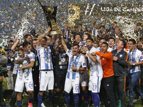 CF Pachuca feiert den CONCACAF-Champions-League-Titel
