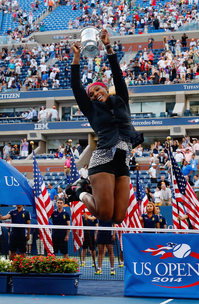 Platz 3: Serena Williams (USA) - 6 Siege
