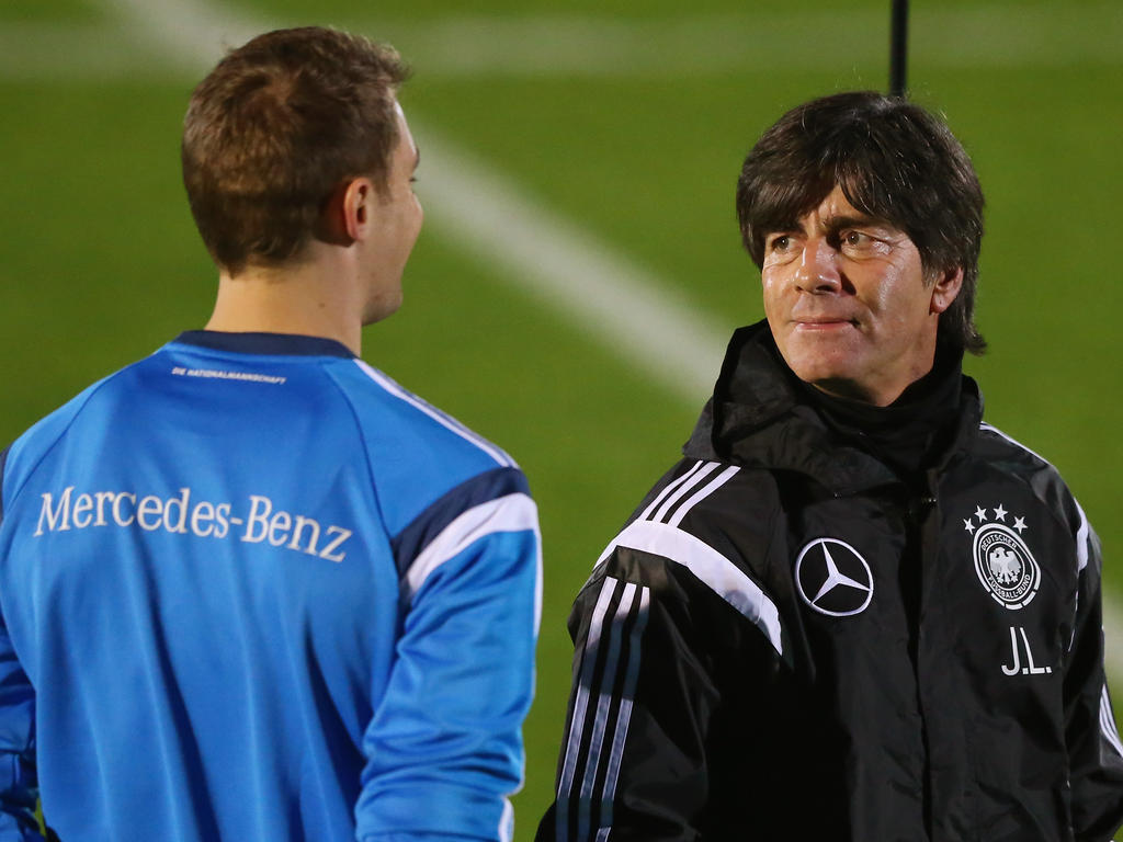 Manuel Neuer und Joachim Löw waren für den DFB stimmberechtigt