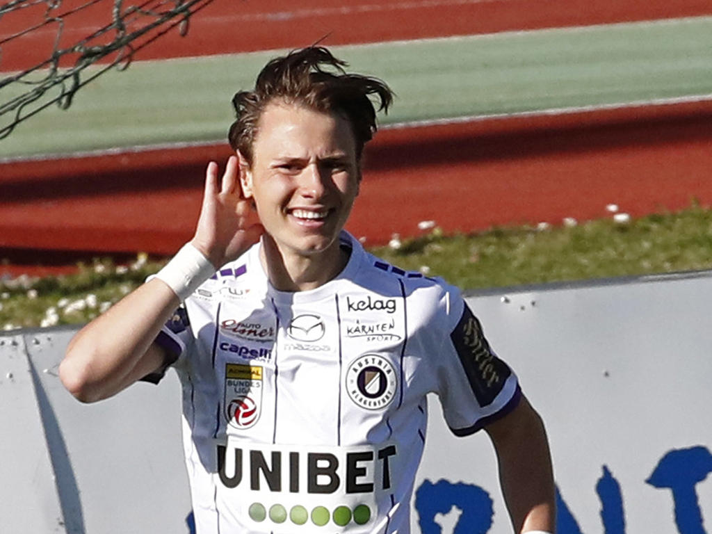 Timossi Andersson sorgte für die schnelle Klagenfurter Führung