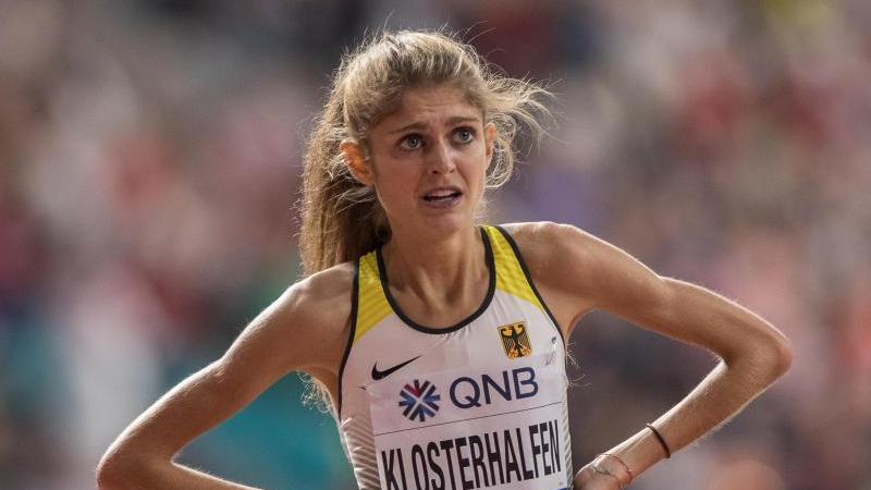 Stellte in Boston einen neuen Europarekord auf: Konstanze Klosterhalfen Stellte in Boston einen neuen Europarekord auf: Konstanze Klosterhalfen