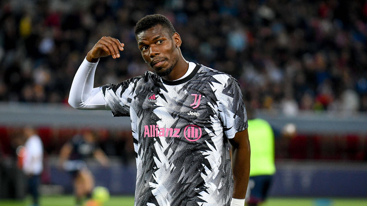 Paul Pogba wurde wegen Dopings gesperrt