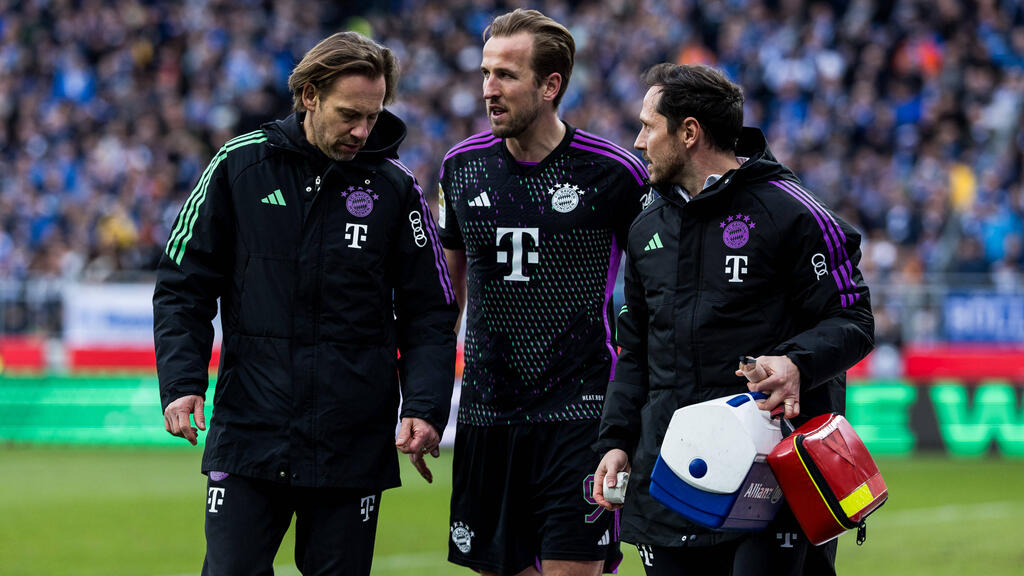 Harry Kane hat sich beim Sieg des FC Bayern in Darmstadt verletzt