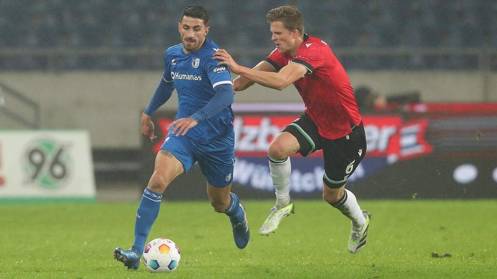 Hannover setzte sich gegen den FCM durch Hannover setzte sich gegen den FCM durch
