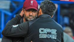 David Wagner umarmt Jürgen Klopp