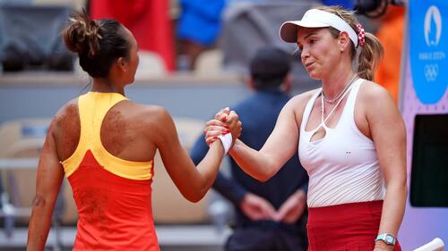 Herzlich ist anders: Donna Vekic und Qinwen Zheng