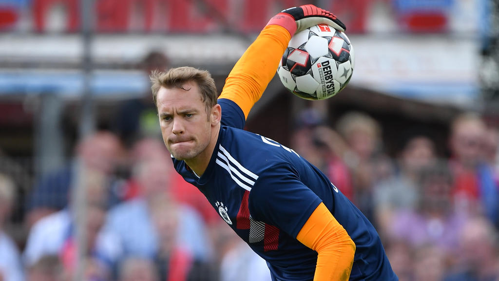 Zurück im Bayern-Tor: Manuel Neuer