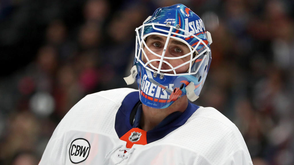Thomas Greiss konnte die Pleite der New York Islanders nicht verhindern Thomas Greiss konnte die Pleite der New York Islanders nicht verhindern