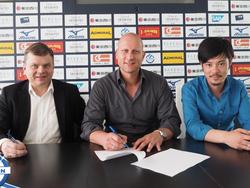 Carsten Jancker (Mitte) wird neuer Trainer beim SV Horn