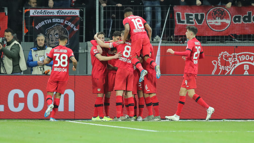 Bayer Leverkusen ist wieder mitten in der Bundesliga-Spitzenruppe