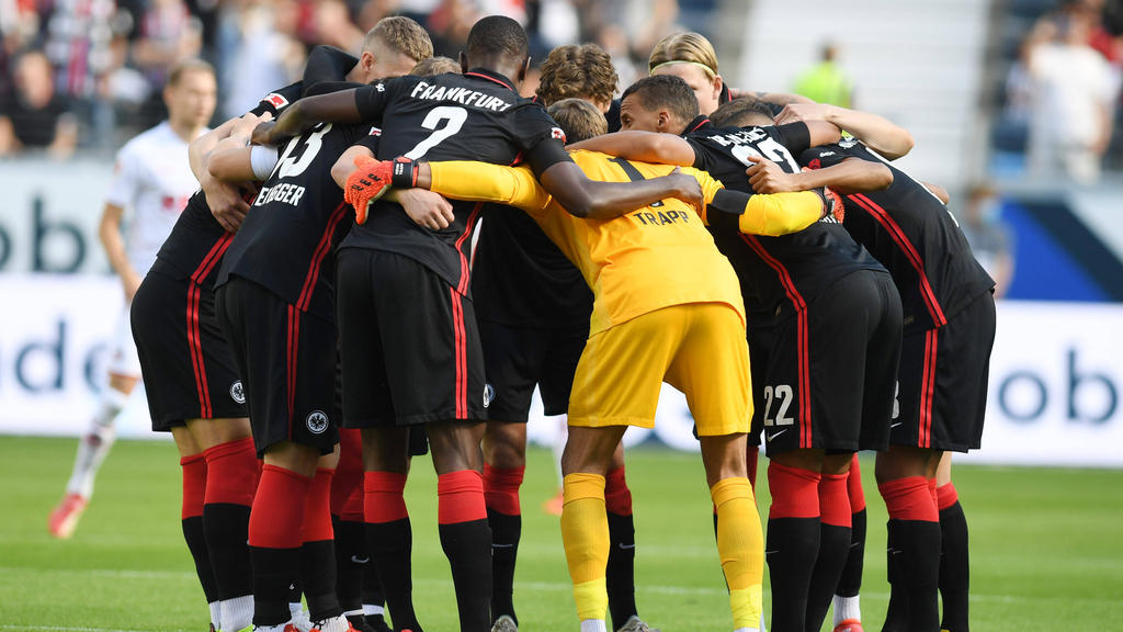 Das Team von Eintracht Frankfurt