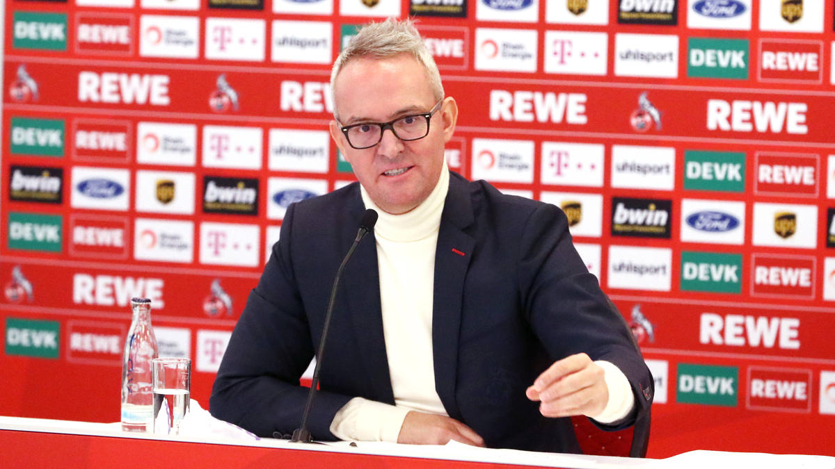 Alexander Wehrle ist Geschäftsführer des 1. FC Köln