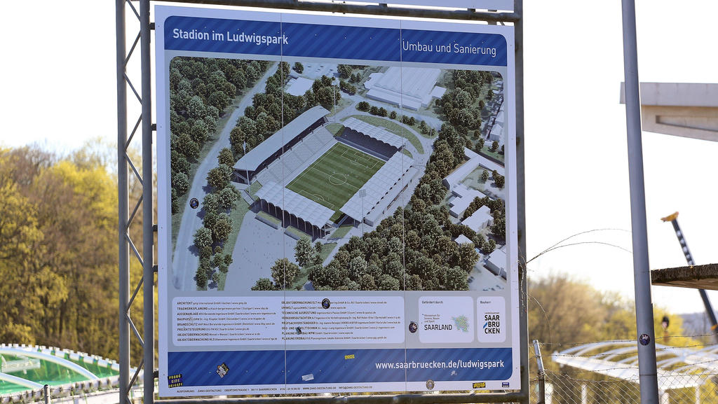 Der Ludwigspark in Saarbrücken wird renoviert