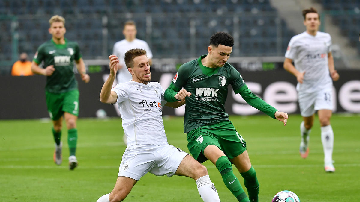 Gladbach und Augsburg trennten sich am Samstagnachmittag die Punkte Gladbach und Augsburg trennten sich am Samstagnachmittag die Punkte