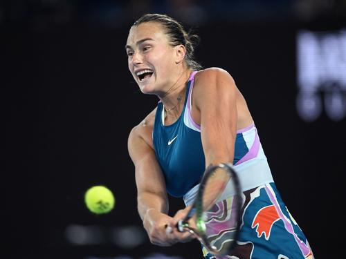 Spielt in Melbourne um den Australian-Open-Titel: Aryna Sabalenka.