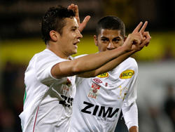 Austria Lustenaus Brasilianer Thiago Silva hält nach 14 Runden der Ersten Liga 2013/2014 bei bereits sieben Scorerpunkten
