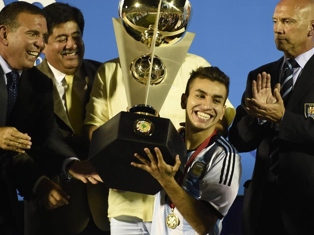 Ángel Correa, mejor jugador del Sudamericano Sub-20 2015. (Foto: Imago)