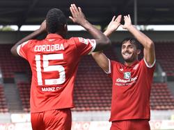 Jhon Córdoba erzielte einen Treffer gegen Erfurt