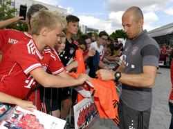 Arjen Robben will endlich wieder auf dem Platz die Hauptrolle spielen