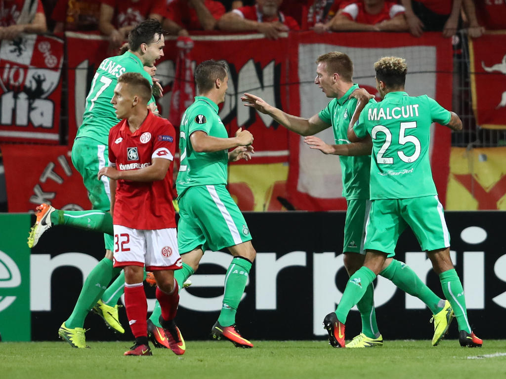 Mainz und St. Etienne trennten sich Unentschieden