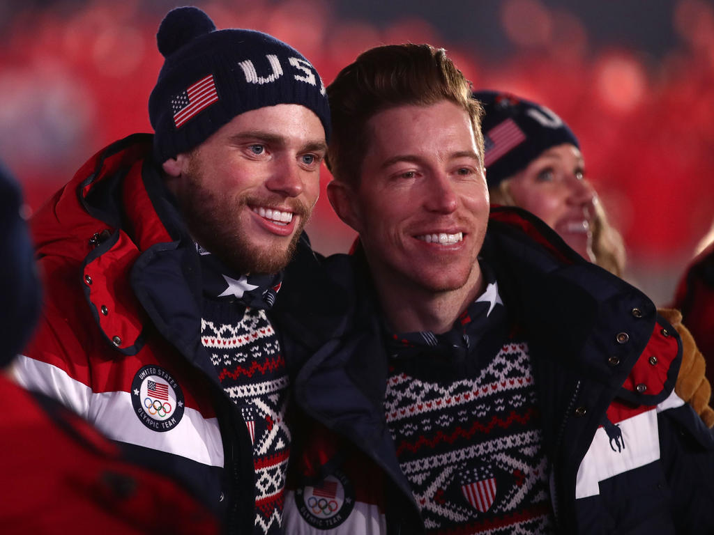 Gus Kenworthy (links) hat bei den Olympischen Spielen für einen besonderen Moment gesorgt Gus Kenworthy (links) hat bei den Olympischen Spielen für einen besonderen Moment gesorgt