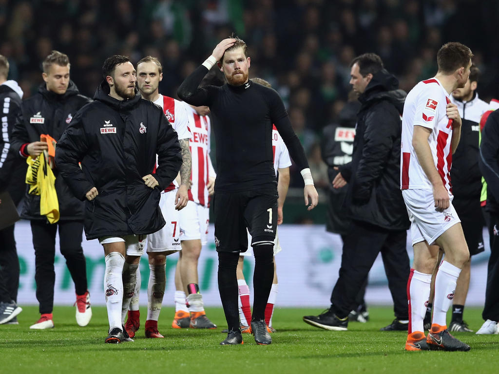 Timo Horn kritisiert den Auftritt des 1. FC Köln in Bremen Timo Horn kritisiert den Auftritt des 1. FC Köln in Bremen