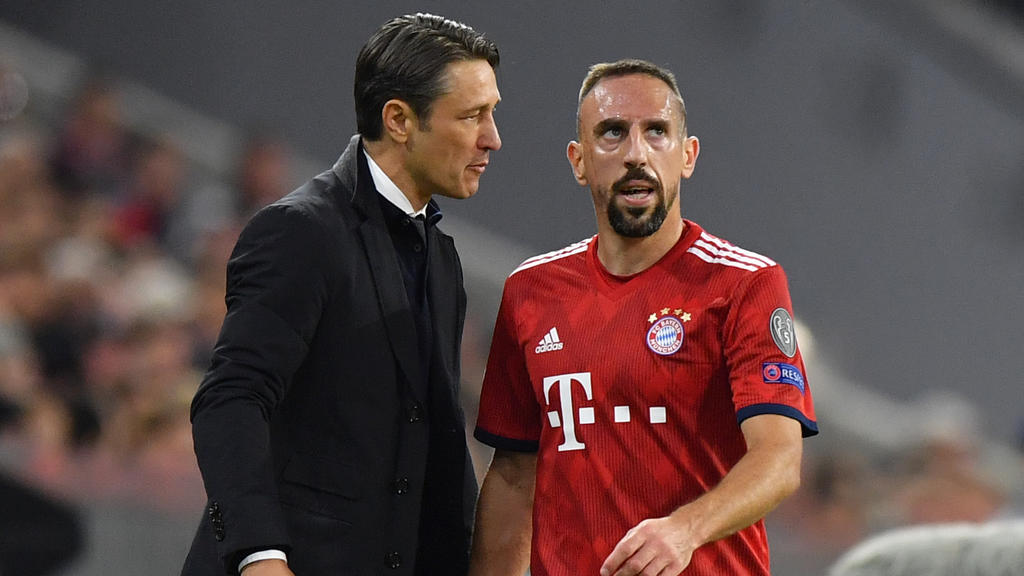 Niko Kovac passen die Schlagzeilen um Franck Ribéry überhaupt nicht in den Kram Niko Kovac passen die Schlagzeilen um Franck Ribéry überhaupt nicht in den Kram