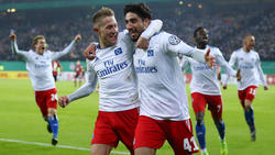 Der HSV konnte den 1. FC Nürnberg aus dem DFB-Pokal werfen