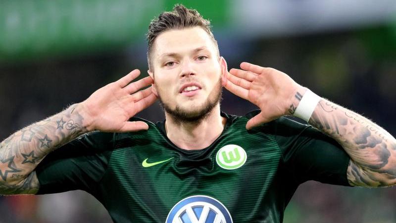 Daniel Ginczek soll beim Spiel in Dortmund wieder im Kader des VfL Wolfsburg stehen