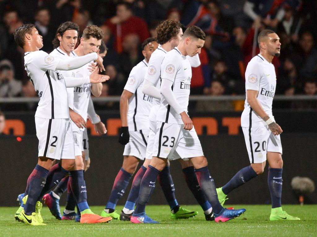 PSG kann sich in der Ligue 1 zumindest wieder über einen Sieg freuen