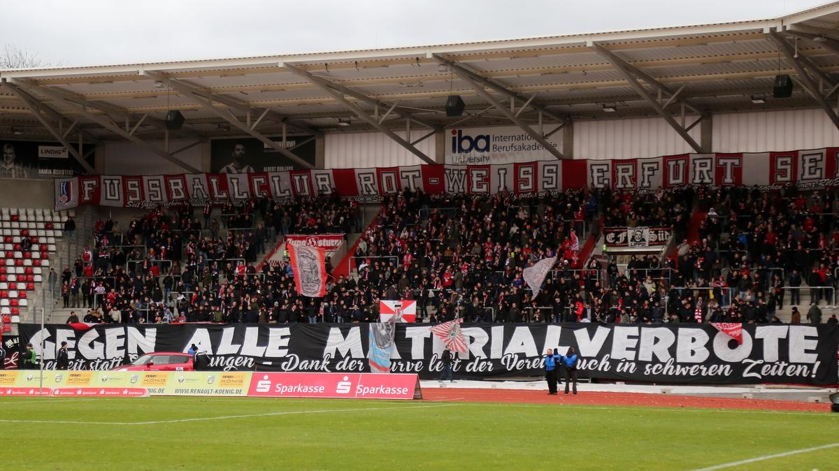 Düstere Aussichten für Regionalligist FC Rot-Weiß Erfurt