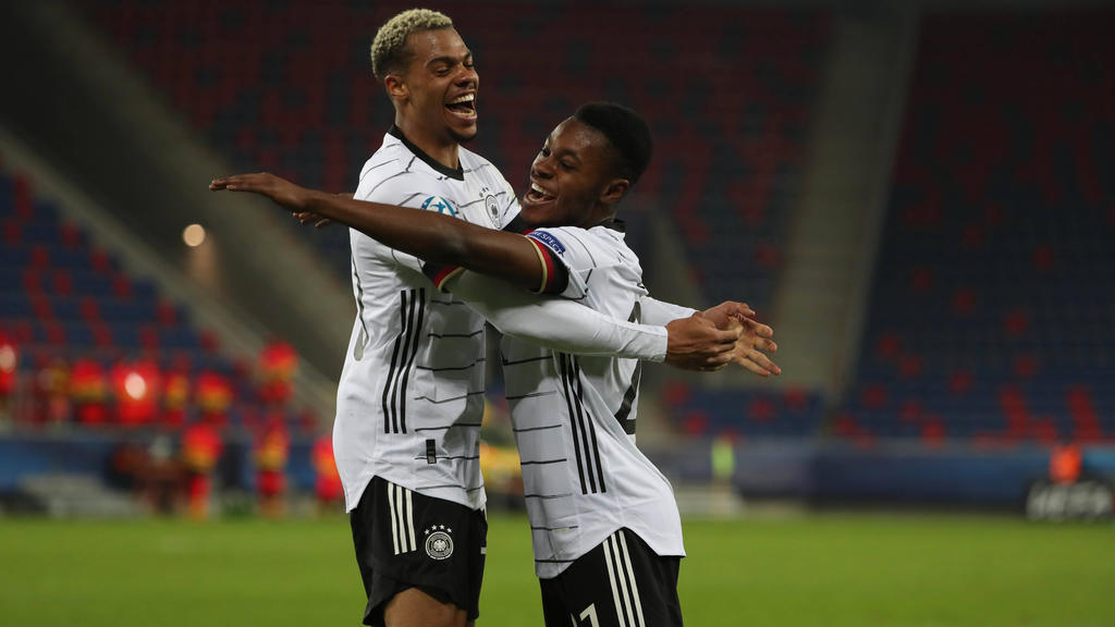 Nmecha und Baku schossen die Tore bei Deutschlands Sieg
