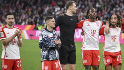 Bryan Zaragoza (2.v.l.) fährt wohl nicht mit dem FC Bayern zur Klub-WM