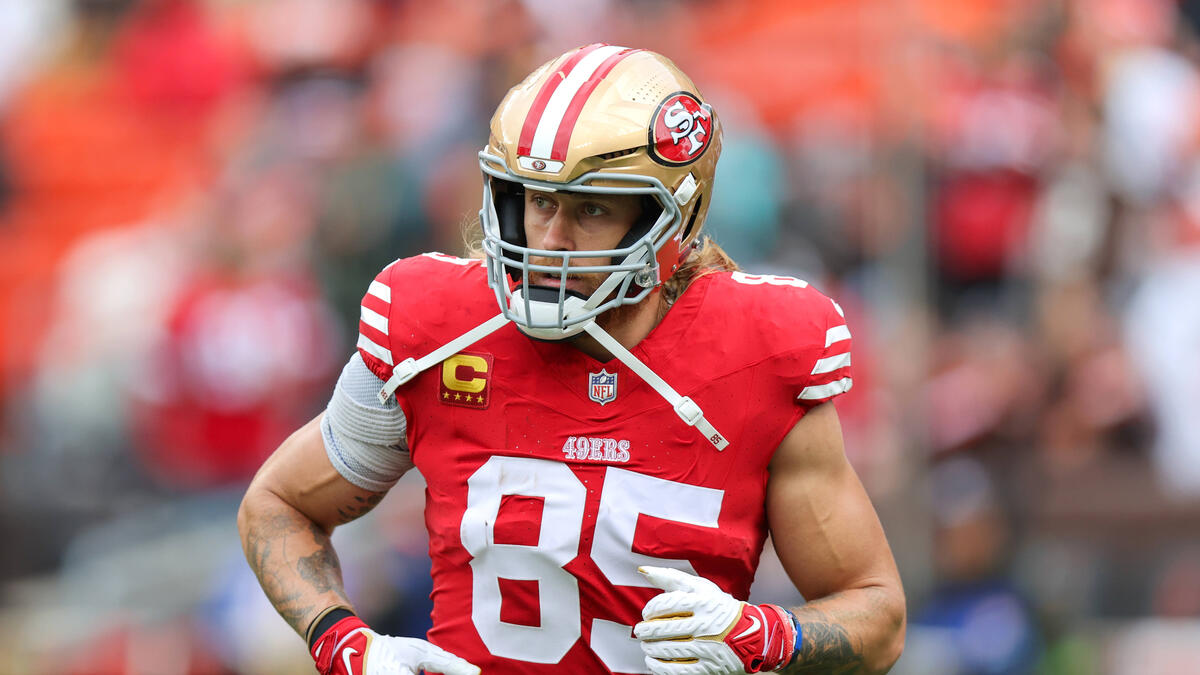 George Kittle zählt zu den hartgesottenen NFL-Spielern