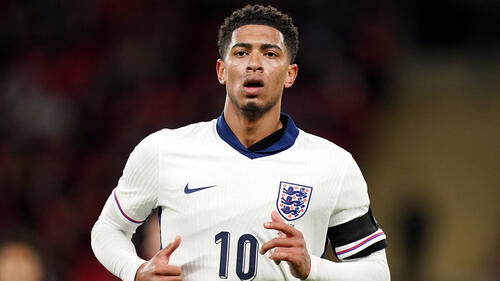 Jude Bellingham startet mit England am Sonntag ins EM-Turnier
