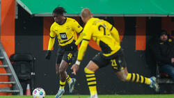Samuel Bamba debütierte in der Bundesliga gegen den FC Augsburg für den BVB
