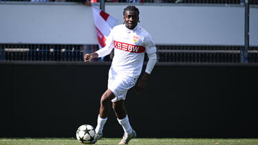 Benjamin Boakye könnte den VfB Stuttgart auf Leihbasis verlassen