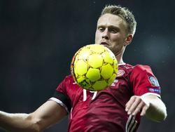 Nicolai Jørgensen traf gegen Island doppelt