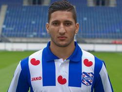 Fahd Aktaou in het shirt van SC Heerenveen.