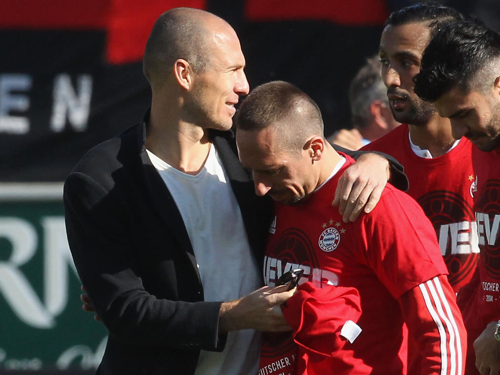 Kicken Arjen Robben und Franck Ribéry auch 2018 gemeinsam in München?