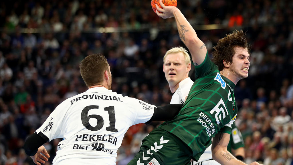 Die Füchse Berlin und der THW Kiel treffen im Finale des EHF-Cups aufeinander Die Füchse Berlin und der THW Kiel treffen im Finale des EHF-Cups aufeinander
