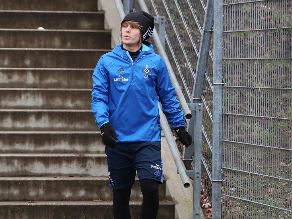 Alen Halilović' Zukunft beim HSV ist noch ungeklärt Alen Halilović' Zukunft beim HSV ist noch ungeklärt