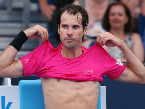 Pause für Tommy Haas