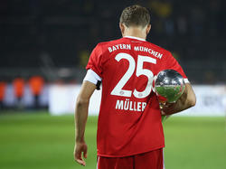 Thomas Müller freut sich über einen "wohltuenden" Sieg